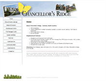 Tablet Screenshot of chancellorsridge.com